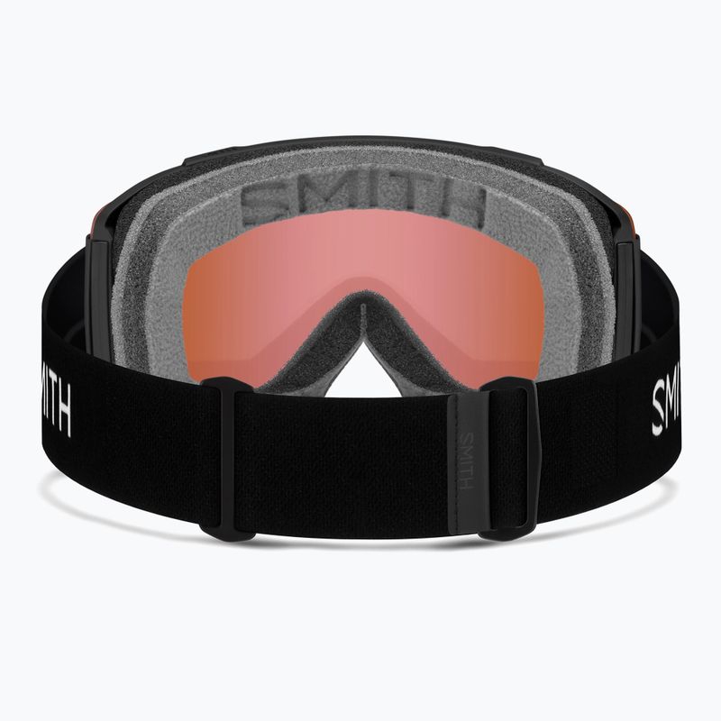 Slidinėjimo akiniai Smith Squad S2 black/chromapop everyday rose gold mirror 3