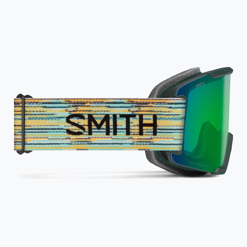 Slidinėjimo akiniai Smith Squad S2 emerald renu upcycled scrap/chromapop green mirror 4