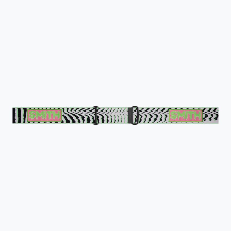 Slidinėjimo akiniai Smith Squad S2 slime static shag/chromapop everyday green mirror 5