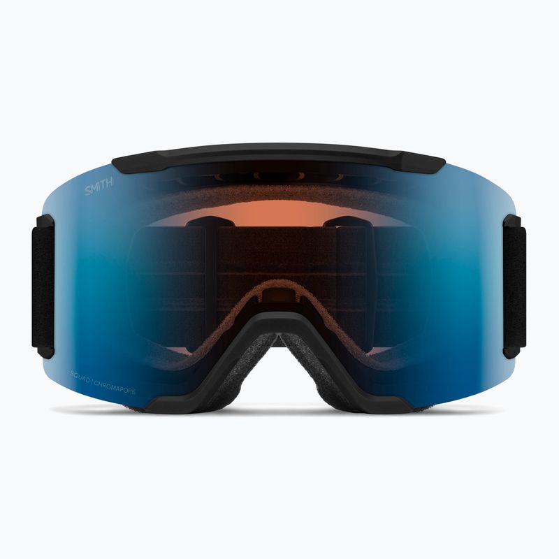 Slidinėjimo akiniai Smith Squad S3-S1 black/chromapop pro photochromic blue mirror 2