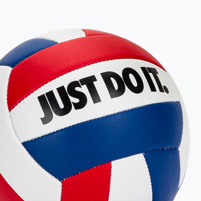Vaikiškas tinklinio kamuolys Nike Mini Volleyball size 3 white/university red/game royal/black 3
