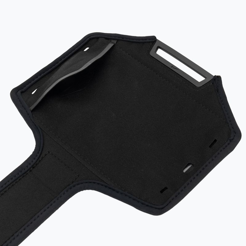 Bėgimo rankovė telefonui Nike Essentials Arm Band black/black/silver 3