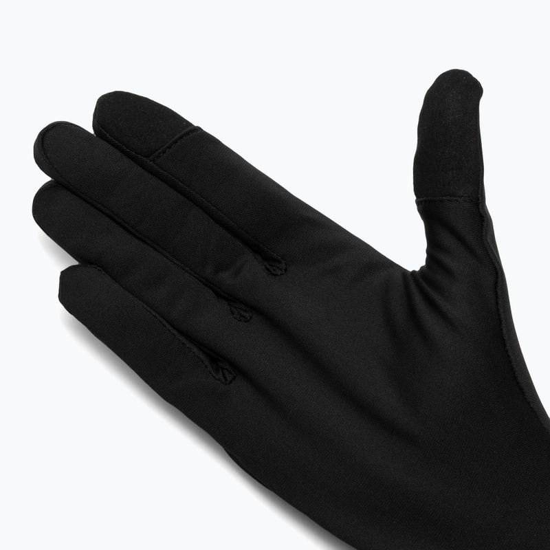 Vyriškos bėgimo pirštinės Nike Pacer Lightweight RG Reflective black/silver 4
