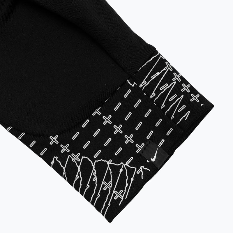Vyriškos bėgimo pirštinės Nike Pacer Lightweight RG Reflective black/silver 6