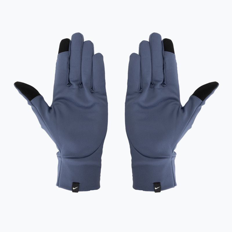 Vyriškos bėgimo pirštinės Nike Pacer Lightweight RG diffused blue/silver 3