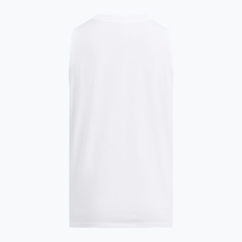 Moteriškas treniruočių tank topas Under Armour Rival Muscle Tank white/black 4