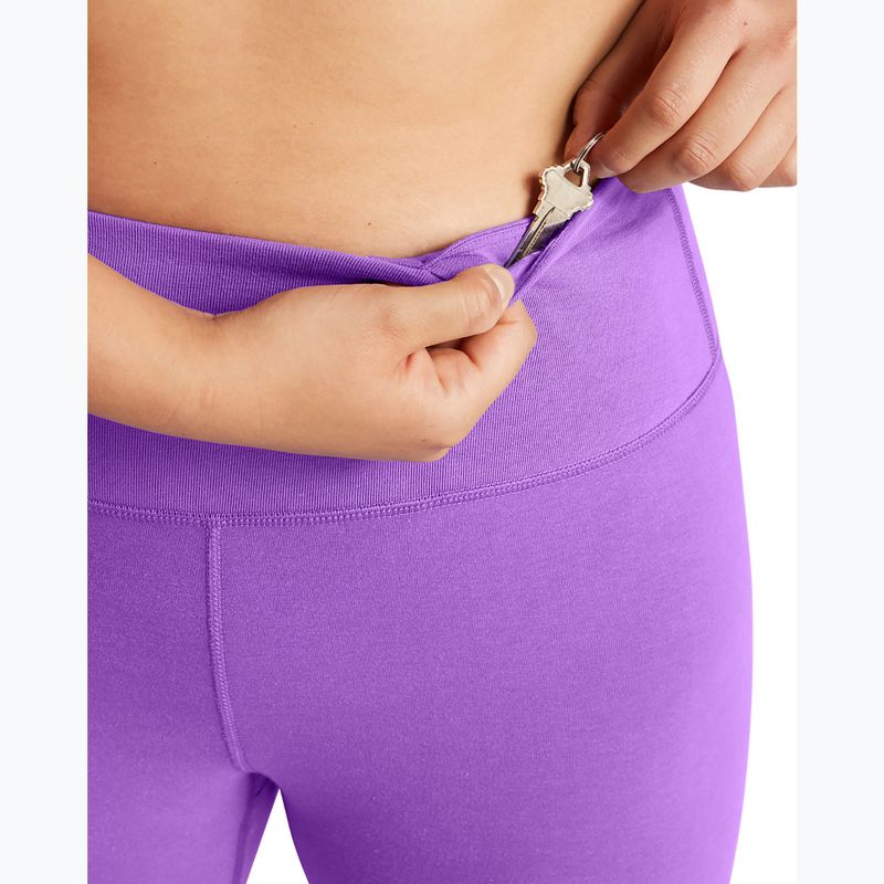 Moteriškos treniruočių tamprės Under Armour Campus Graphic lavish/salt purple/black 4