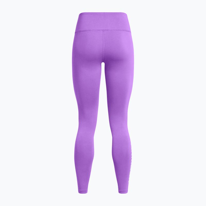 Moteriškos treniruočių tamprės Under Armour Campus Graphic lavish/salt purple/black 6