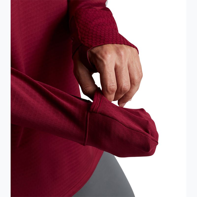 Vyriškas bėgimo džemperis Under Armour Launch Elite CW Balaclava Hoody cardinal/reflective 4