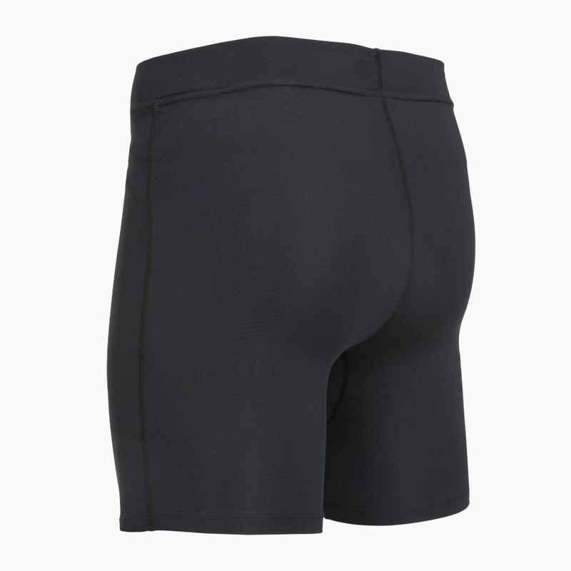 Vyriškos bėgimo tamprės Under Armour Launch Half Tights black/black/metallic silver 4