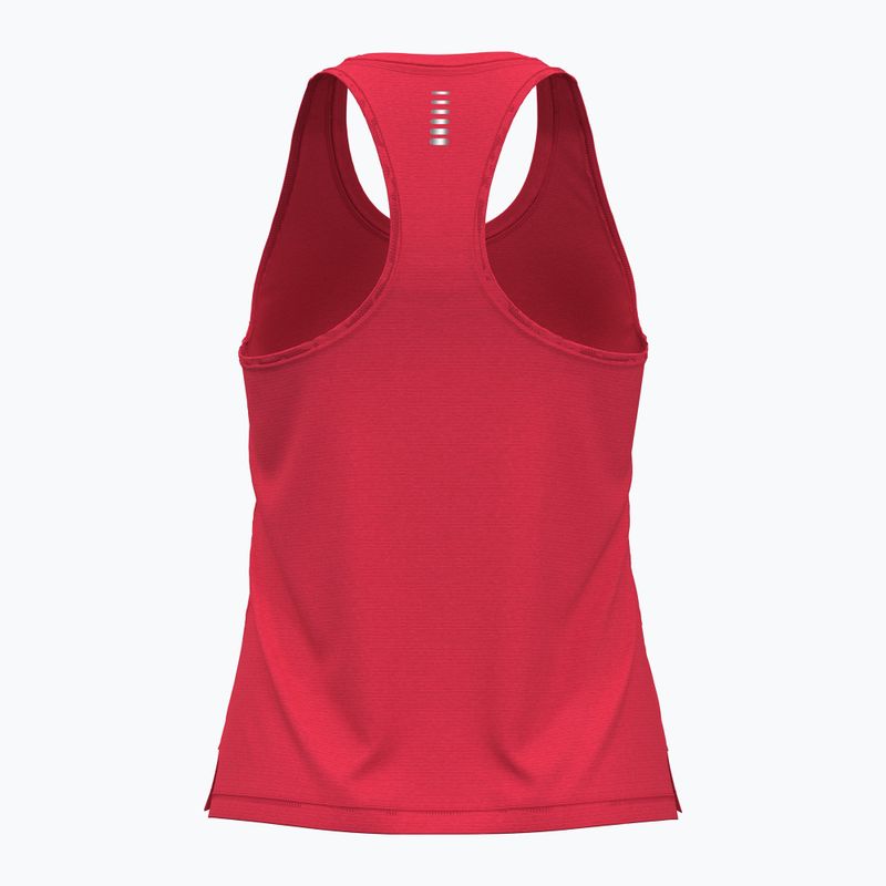 Moteriškas bėgimo tank topas Under Armour Launch Singlet racer red/reflective 2