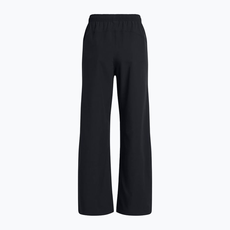 Moteriškos kelnės Under Armour Rival Wide Leg black / white 6