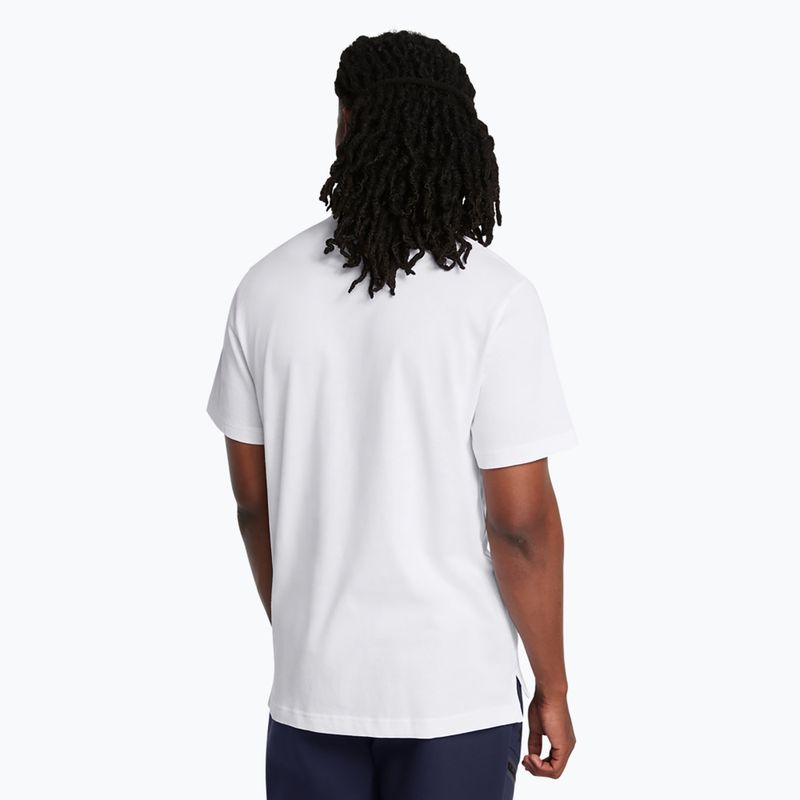 Vyriški polo marškinėliai Under Armour Icon Polo white/white 2