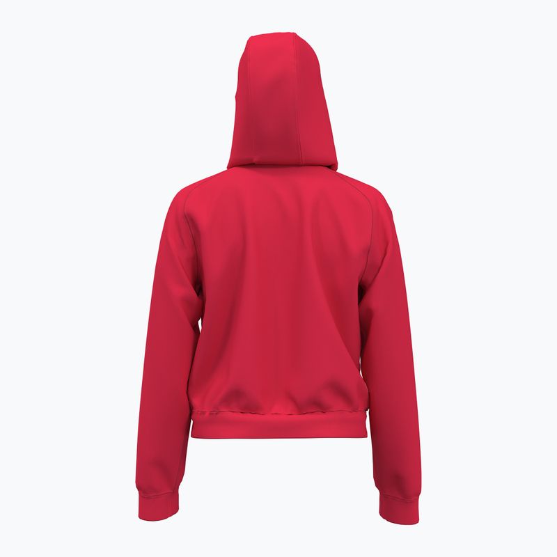 Moteriškas džemperis Under Armour Pro Fleece Hoodie racer red/black 2