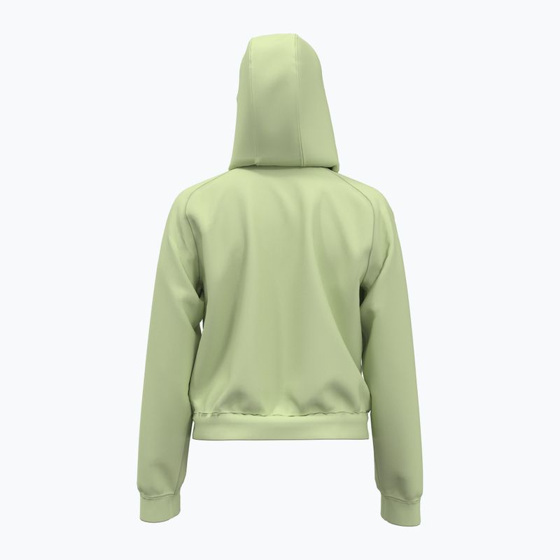 Moteriškas džemperis Under Armour Pro Fleece Hoodie retro green/white 2