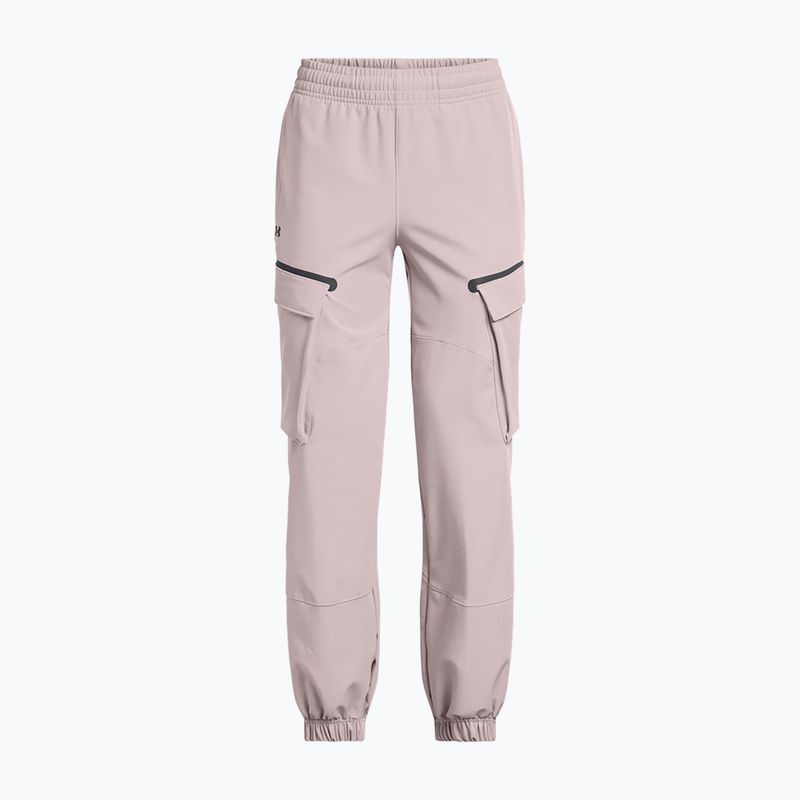 Moteriškos kelnės Under Armour Unstoppable Cargo tetra grey / black 6
