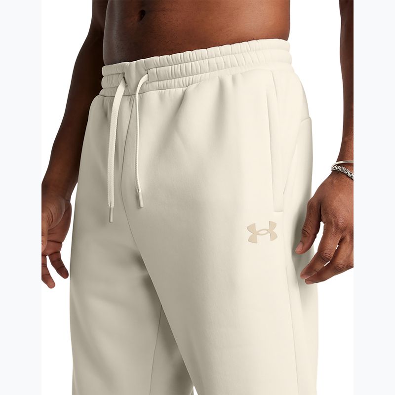 Vyriškos kelnės Under Armour Fleece Pro Joggers summit white/khaki base 4