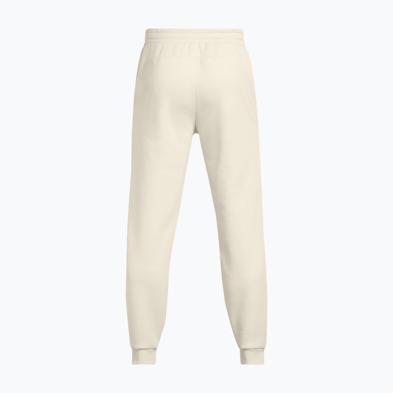 Vyriškos kelnės Under Armour Fleece Pro Joggers summit white/khaki base 7