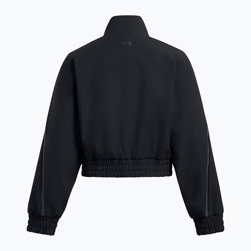 Under Armour moteriška striukė Unstoppable Crop black/black 2