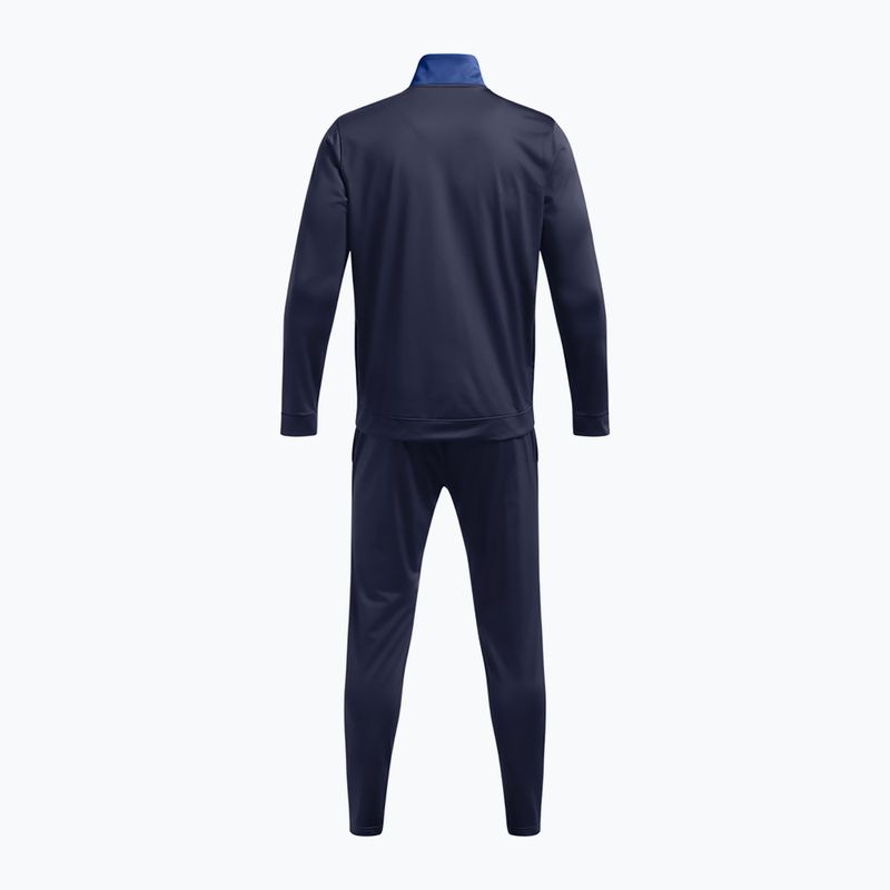 Under Armour vyriškas sportinis kostiumas UA Emea Tracksuit Novelty midnight navy/tech blue/horizon blue 5