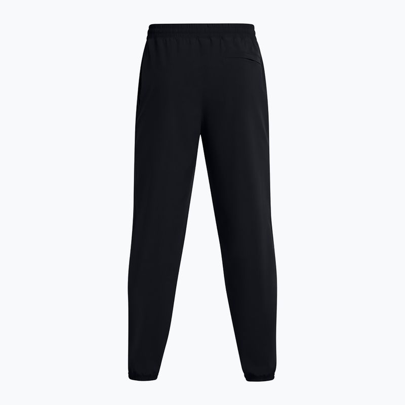 Vyriškos kelnės Under Armour Vibe Woven Jogger black/white 2