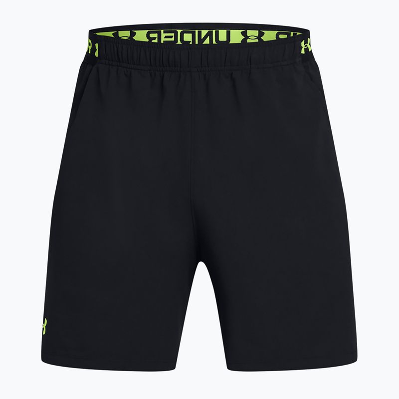 Vyriški treniruočių šortai Under Armour UA Vanish Woven 6in black/morph green 5