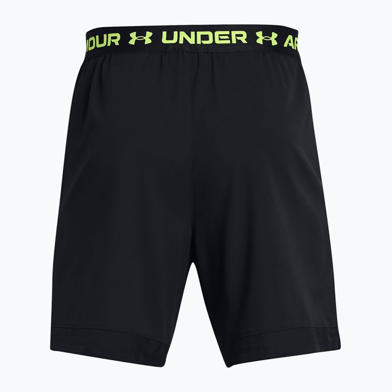 Vyriški treniruočių šortai Under Armour UA Vanish Woven 6in black/morph green 6