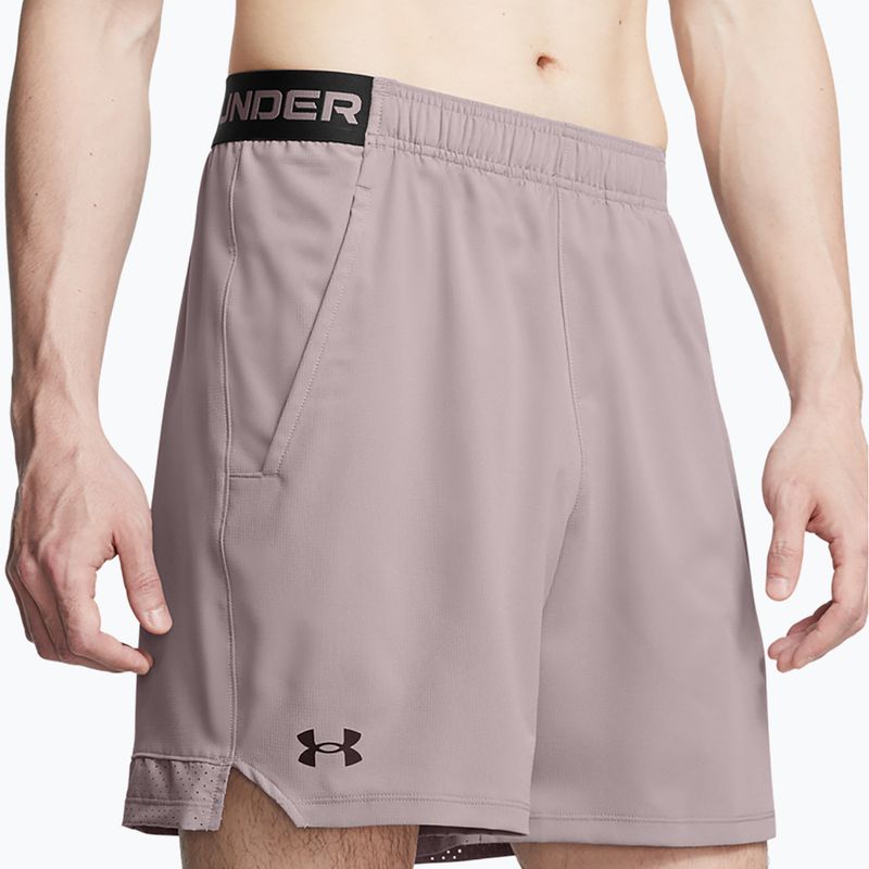 Vyriški treniruočių šortai Under Armour UA Vanish Woven 6in tetra gray/black 4