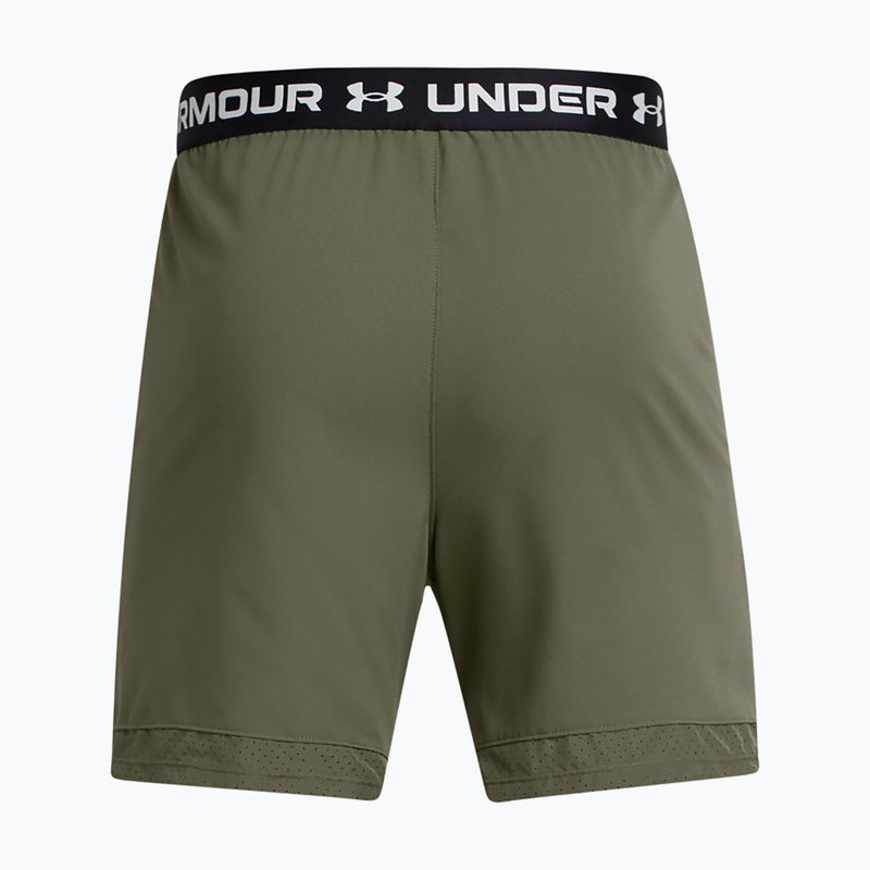 Vyriški treniruočių šortai Under Armour UA Vanish Woven 6in marine green/white 6