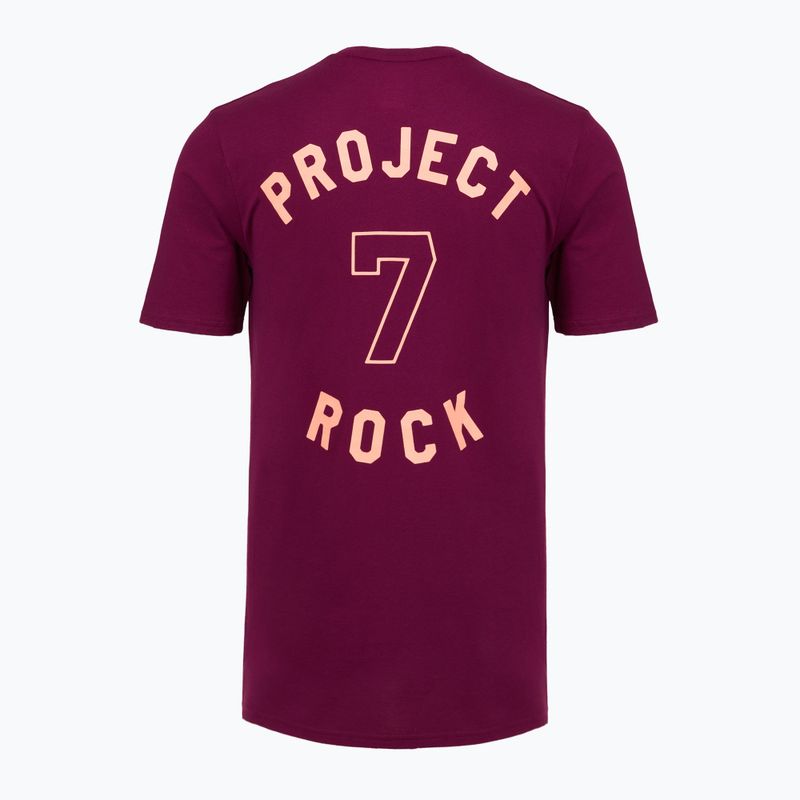 Vyriški marškinėliai Under Armour Project Rock 7 purple 4