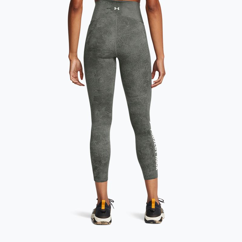 Moteriškos treniruočių tamprės Under Armour Project Rock clay green / silt 3