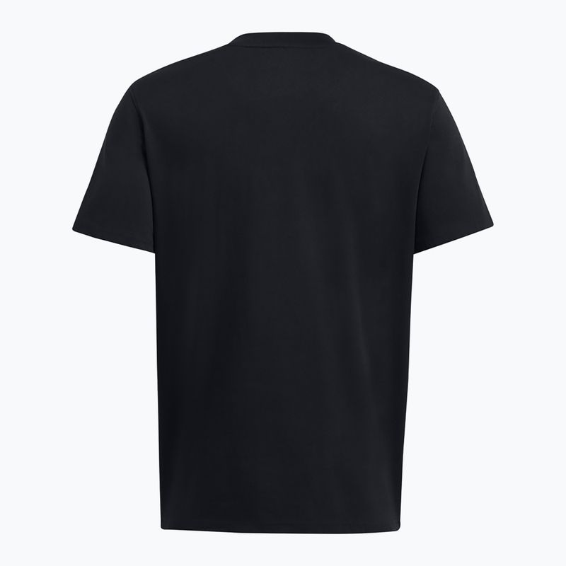 Vyriški marškinėliai Under Armour HW Armour Label black/black/black 2