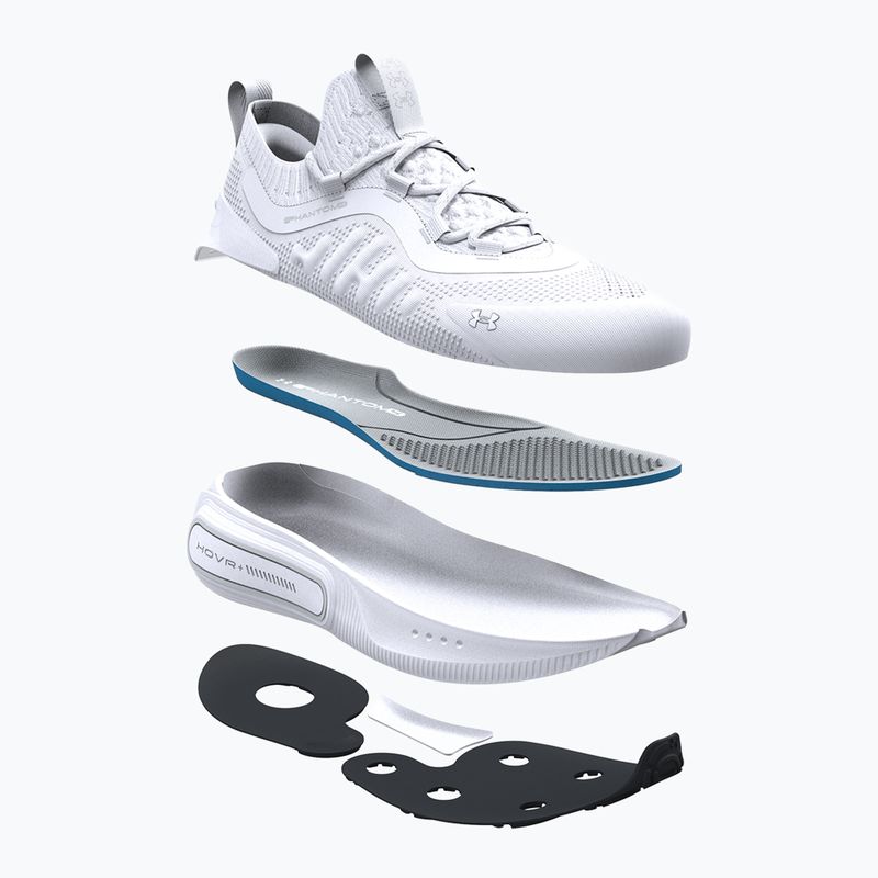 Moteriški batai Under Armour Phantom 4 balti/halo pilki/balti 8