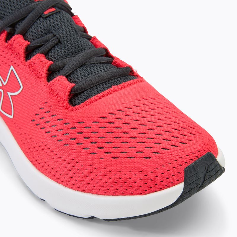 Under Armour Charged Pursuit 3 Big Logo racer red/anthracite/white moteriški bėgimo bateliai 7