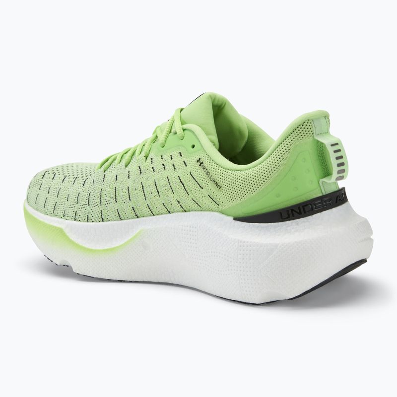 Under Armour Infinite Elite vyriški bėgimo bateliai morph green/retro green/black 3