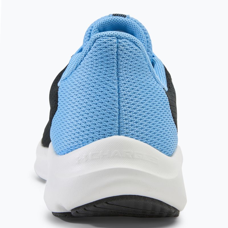 Under Armour Charged Pursuit 3 Big Logo moteriški bėgimo bateliai black/horizon blue/white 6