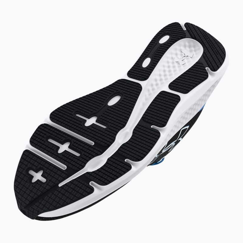 Under Armour Charged Pursuit 3 Big Logo moteriški bėgimo bateliai black/horizon blue/white 12