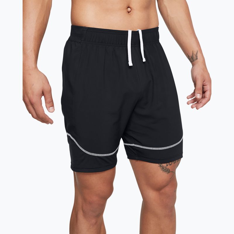 Vyriški futbolo šortai Under Armour Challenger Pro Train black / white 4