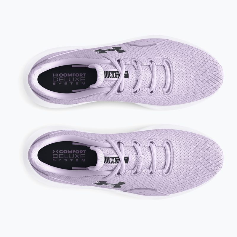 Under Armour Charged Surge 4 moteriški bėgimo bateliai salt purple/salt purple/black 4