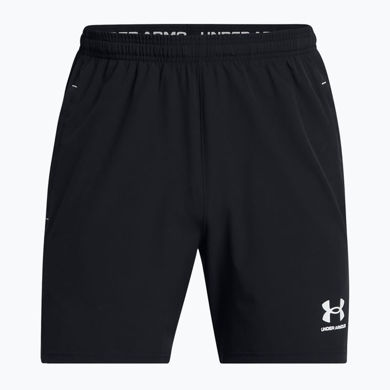 Vyriški futbolo šortai Under Armour Challenger Pro Woven black / white 5