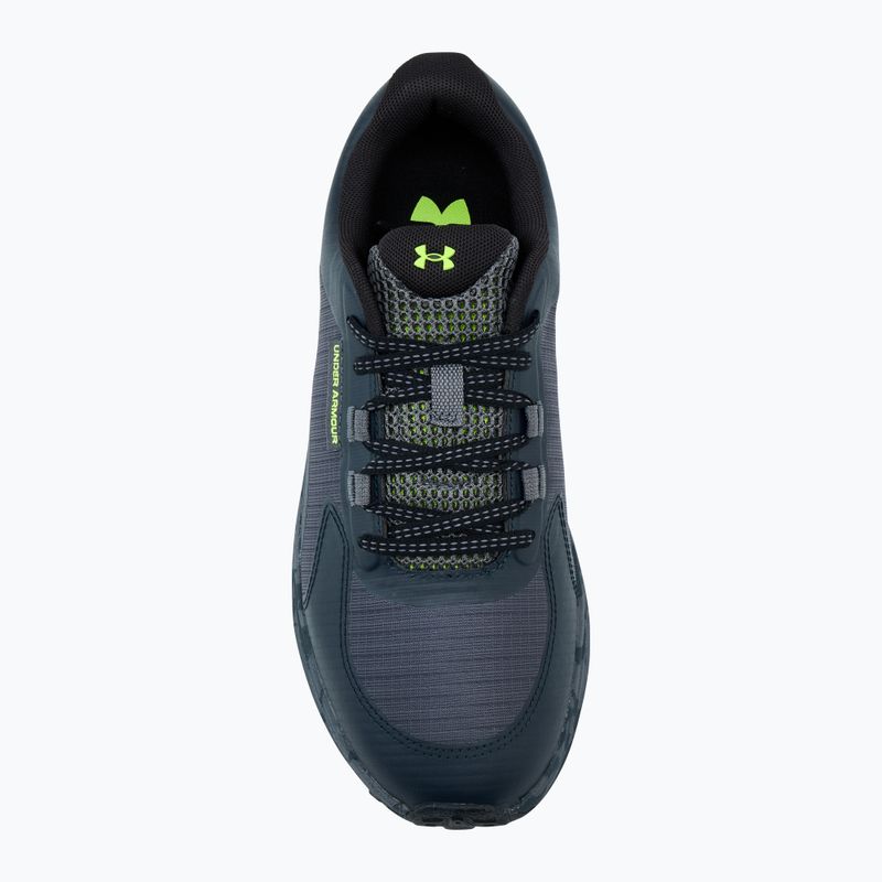 Under Armour Charged Bandit Trail 3 vyriški bėgimo bateliai casterock/anthracite/high vis yellow 5