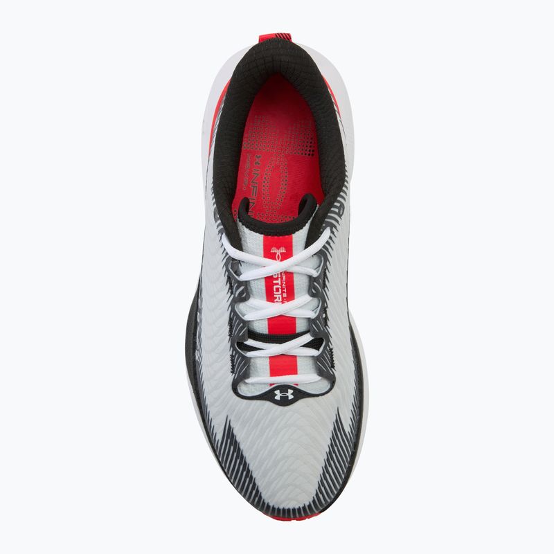 Vyriški bėgimo batai Under Armour Infinite Pro Storm distant gray/black/white 5