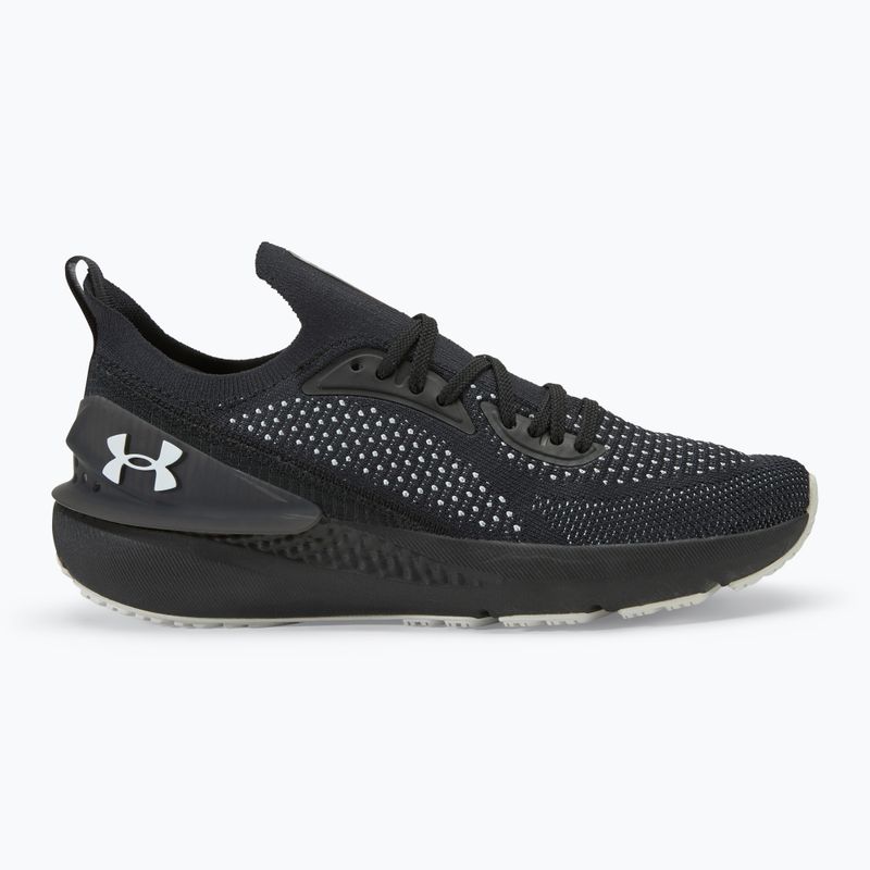 Under Armour Shift black/white/white vyrų bėgimo bateliai 2