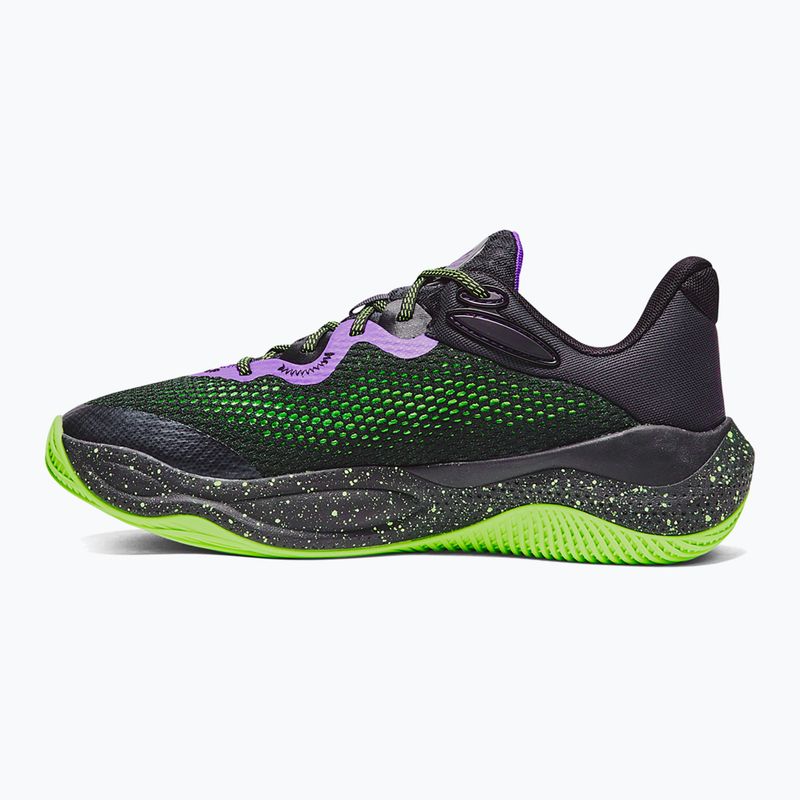 Krepšinio batai Under Armour Curry Splash 24 purple/lavish/hyper green 2