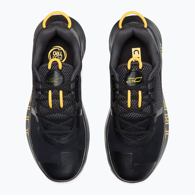 Batai Under Armour Curry 6 Flotro TC black/yellow 4