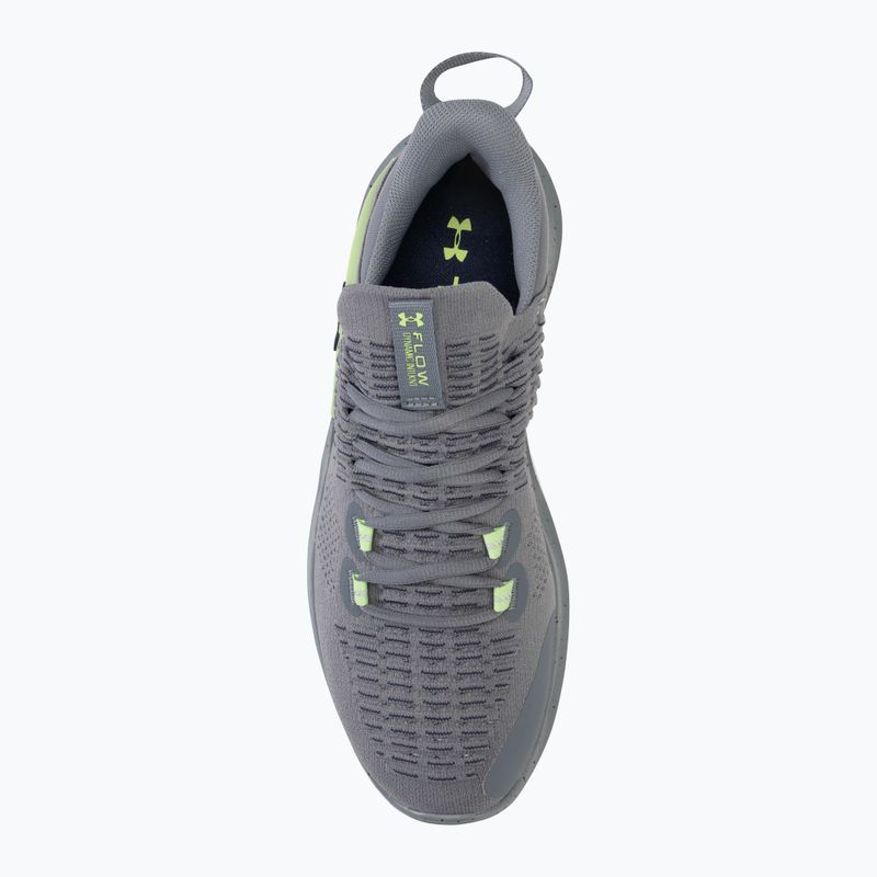 Vyriški treniruočių batai Under Armour Dynamic IntelliKnit titan gray/morph green/midnight navy 5