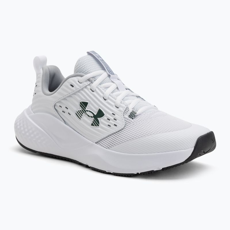 Vyriški treniruočių batai Under Armour Commit 4 white/mod gray/forest green
