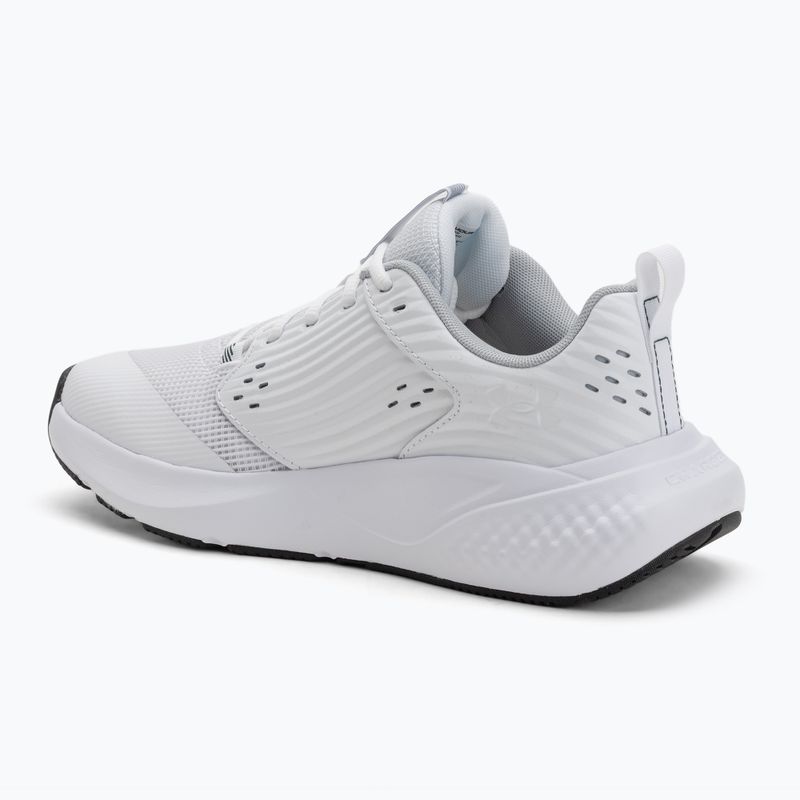 Vyriški treniruočių batai Under Armour Commit 4 white/mod gray/forest green 3