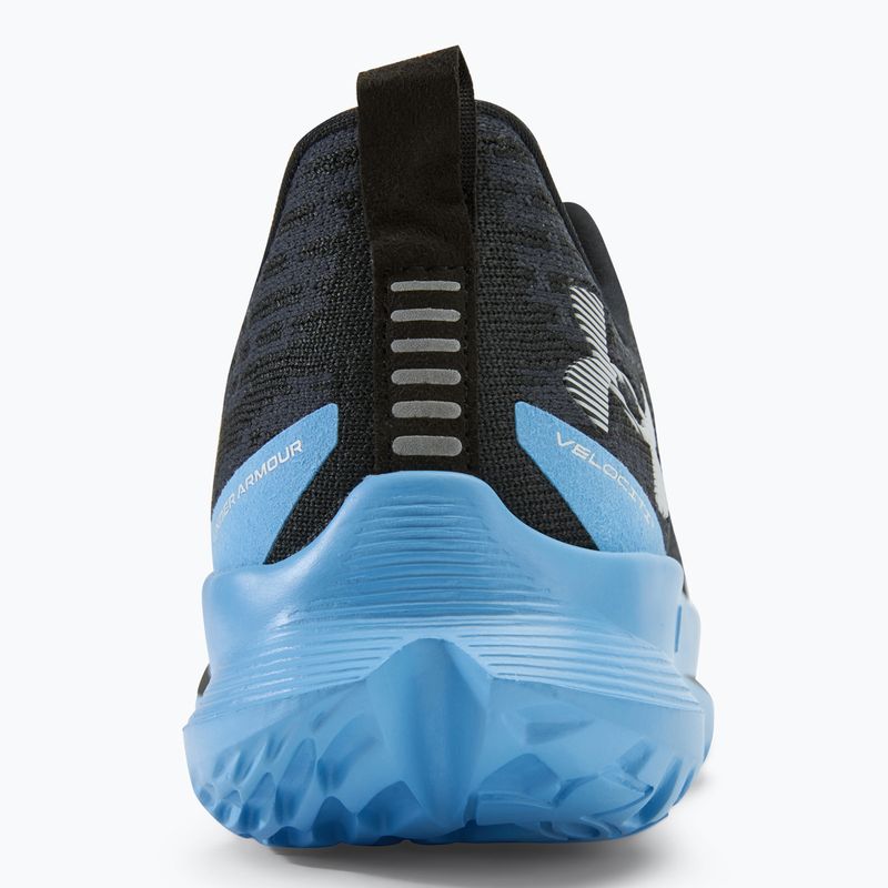 Under Armour Velociti 4 black/horizon blue/white vyriški bėgimo bateliai 6