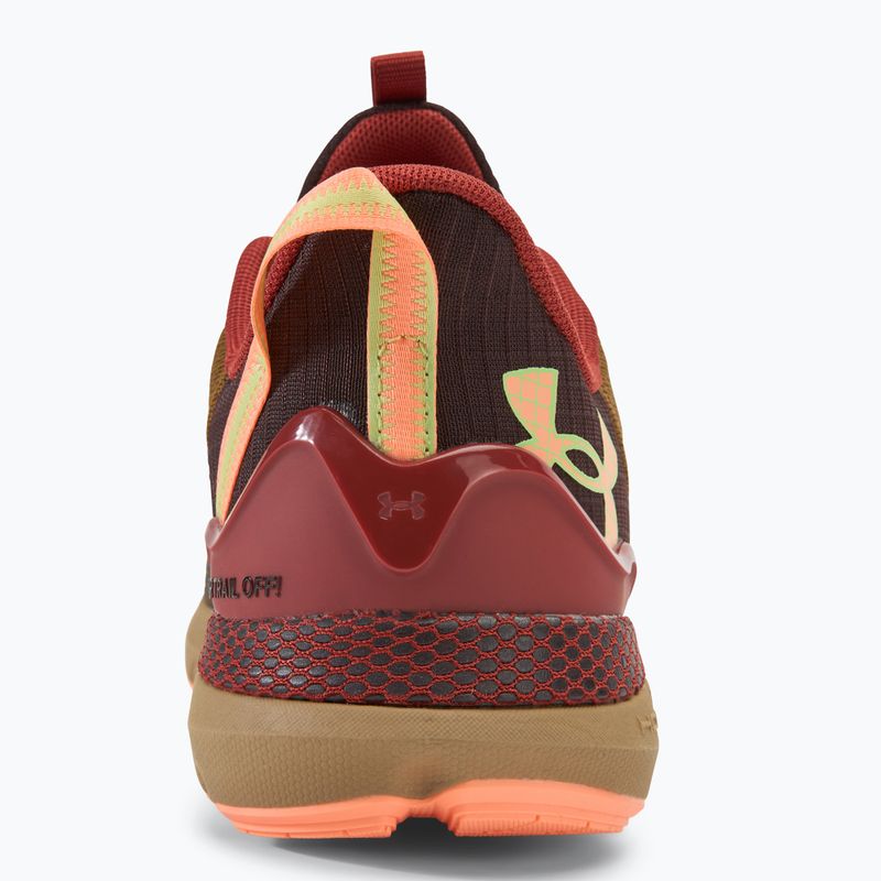 Under Armour Sonic Trail vyrų bėgimo bateliai coyote/earthen orange/flare orange 6